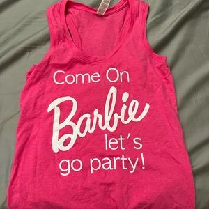 Barbie tank